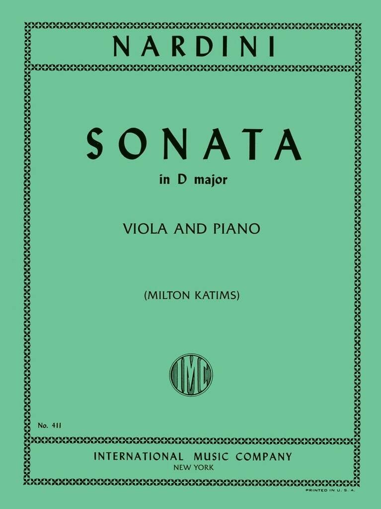 Sonata Re (Katims)